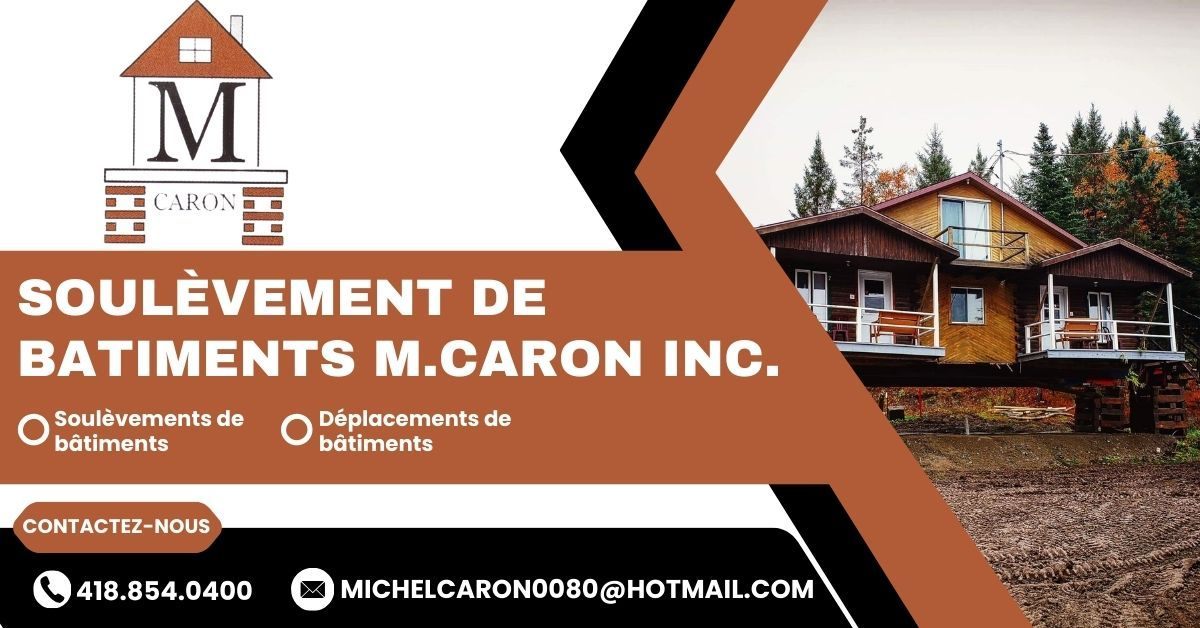 Soulèvement et transport de bâtiment Montmagny